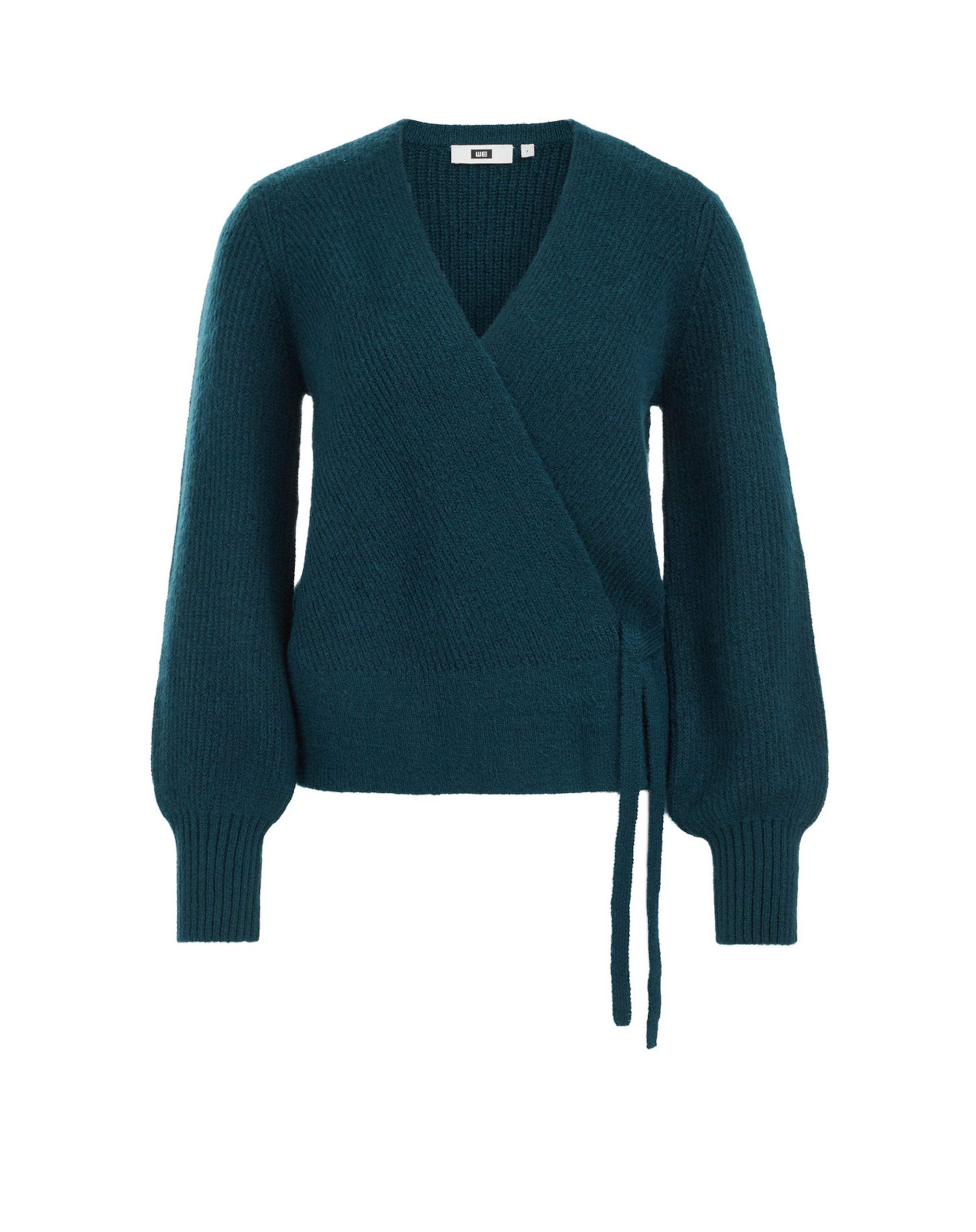 WE Fashion Gebreid vest in Blauw: voorkant