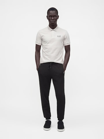 Effilé Pantalon EA7 Emporio Armani en noir : devant