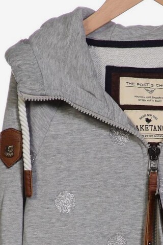 naketano Sweatshirt & Zip-Up Hoodie in S in Grey