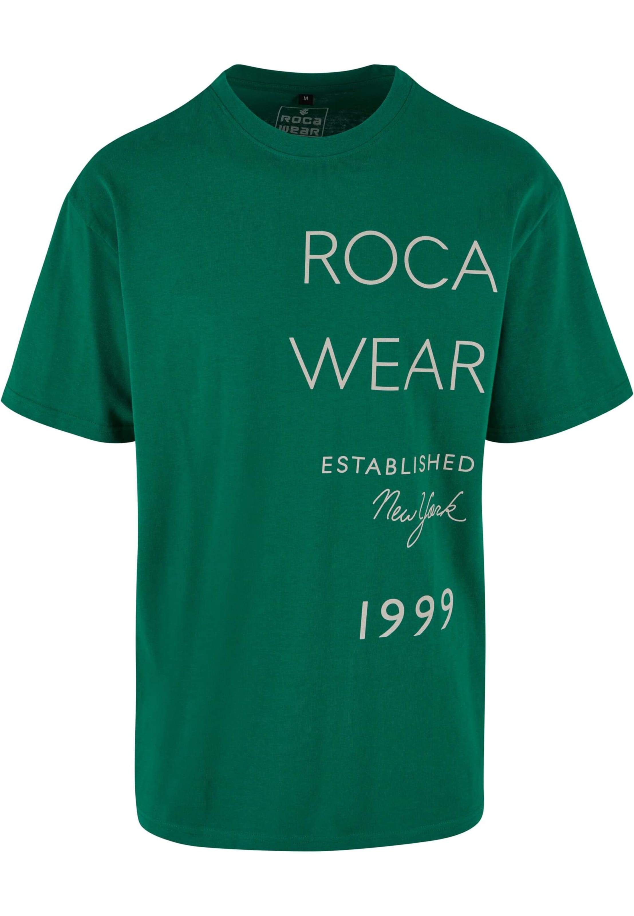 ROCAWEAR Tričko 'ExcuseMe' - Zelená: predná strana