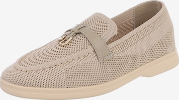 Ital-Design Slipper in Braun: Vorderseite