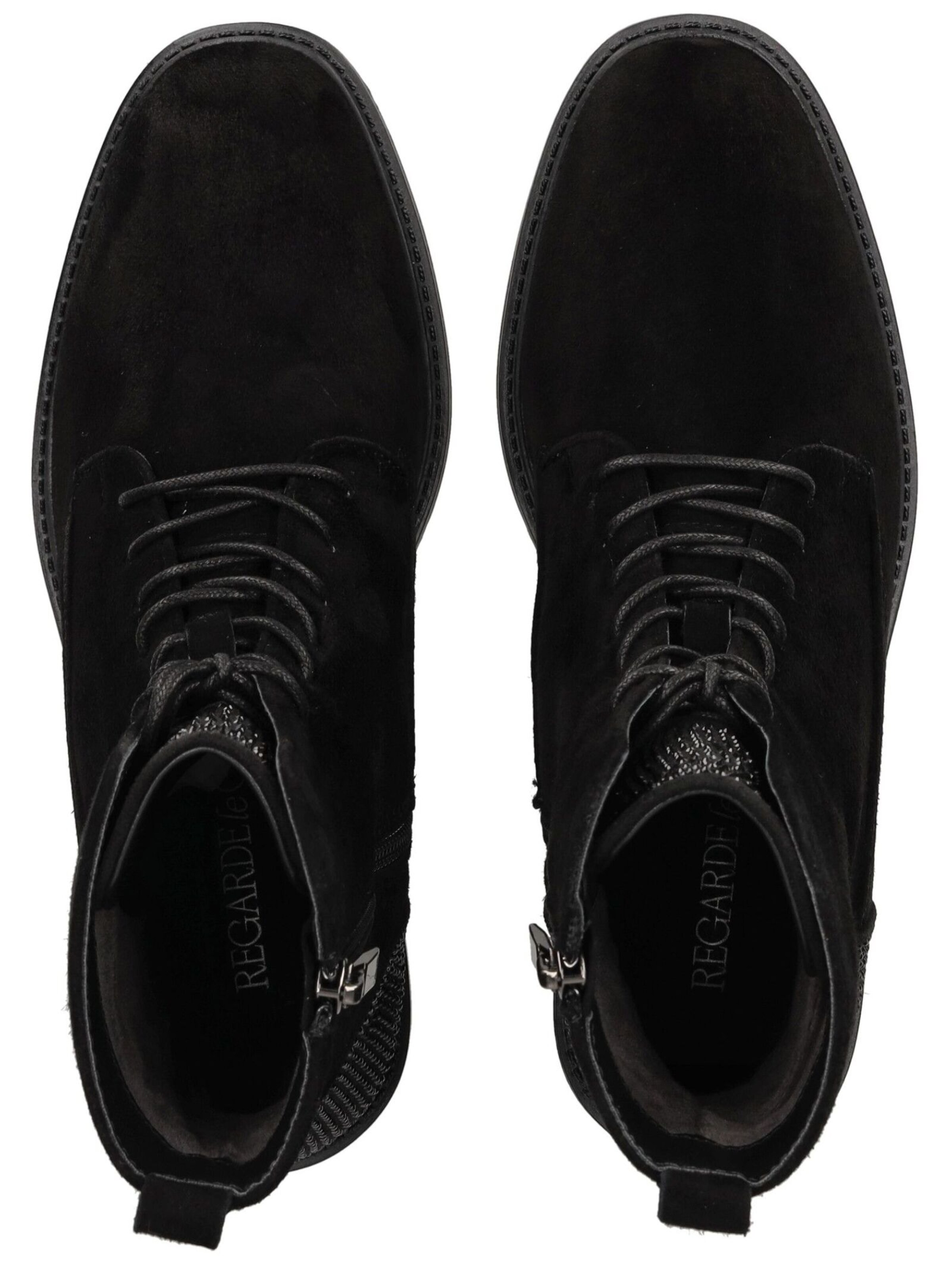 Stivaletto stringato di Regarde le Ciel in nero