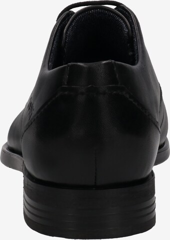 Chaussure à lacets bugatti en noir