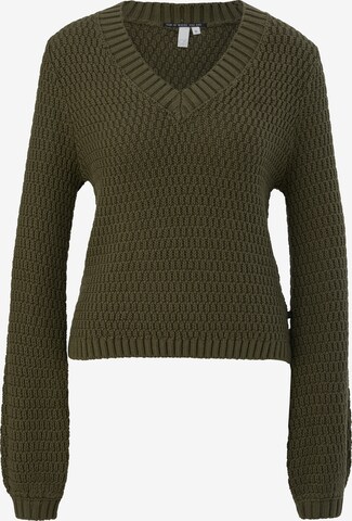 QS Sweater in Green: front
