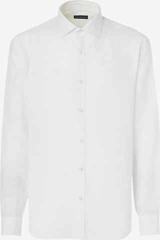 North Sails Button Up Shirt in White: front