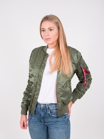Giacca di mezza stagione 'W MA-1 VF 59 SAGE GREEN' di ALPHA INDUSTRIES in verde