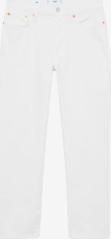 MANGO Regular Jeans 'Mar' in White: front