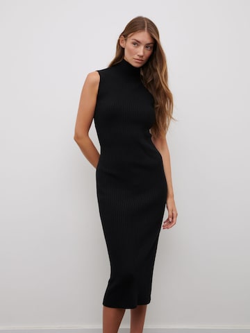 RÆRE by Lorena Rae Knitted dress 'Elva' in Black