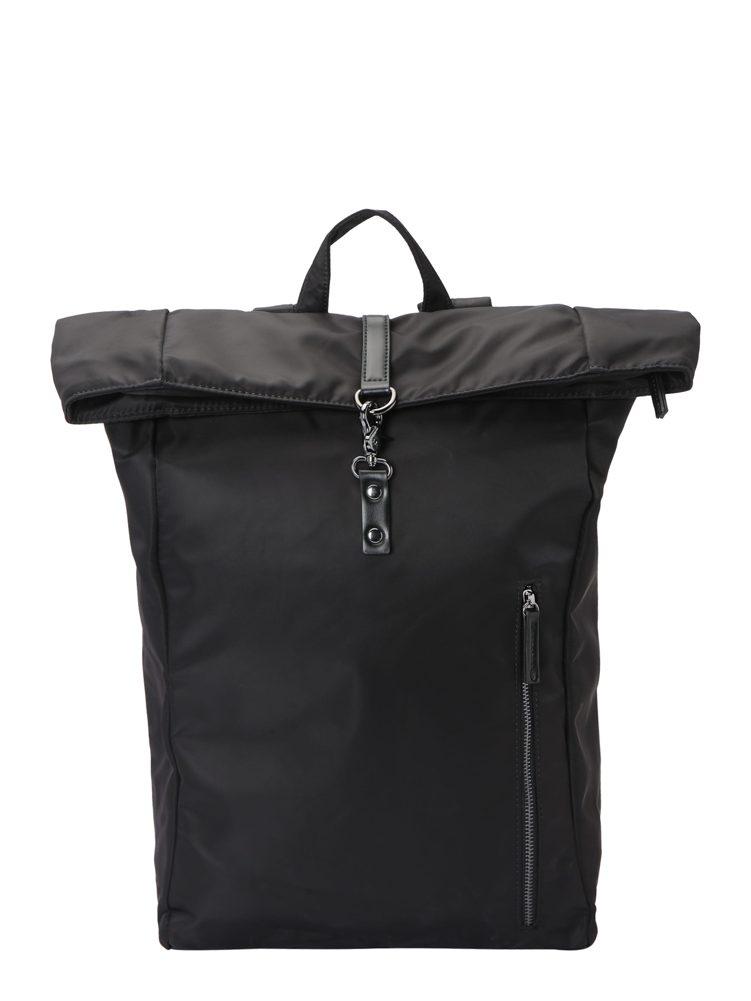 ABOUT YOU Backpack in Black: front