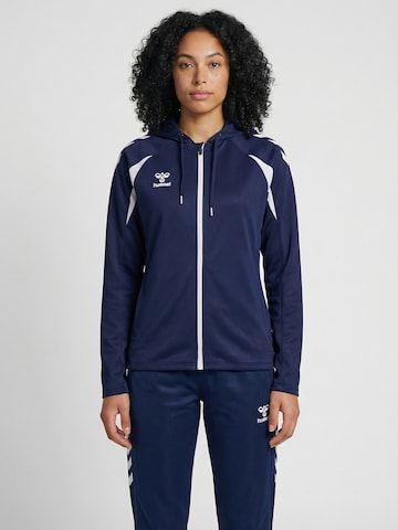 Hummel Sportief sweatshirt in Blauw: voorkant