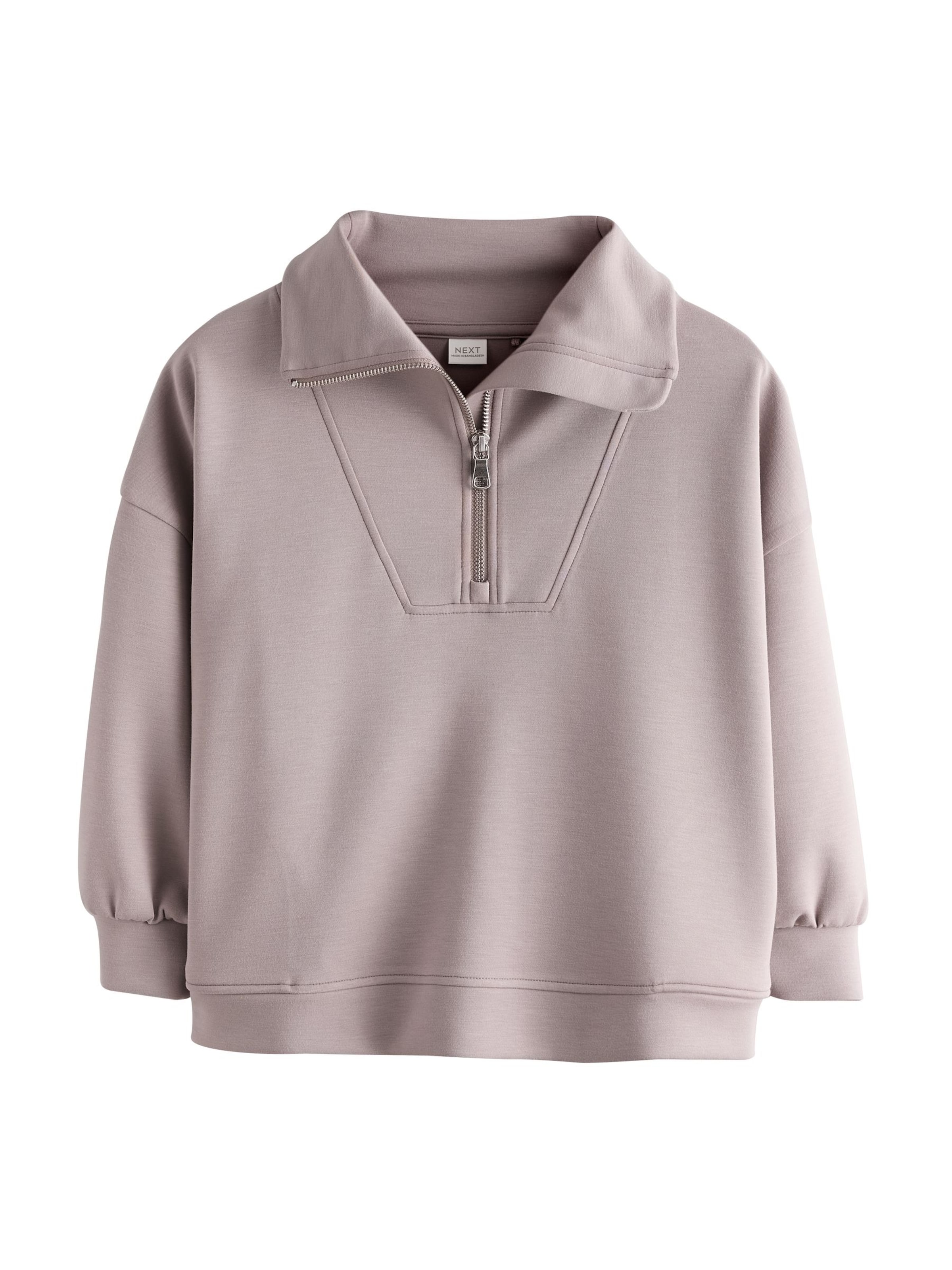Sweat-shirt Next en gris : devant