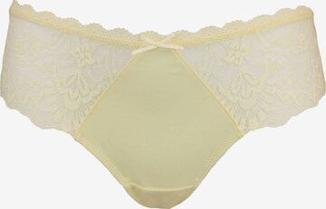 SugarShape Thong 'Suki' in Yellow: front