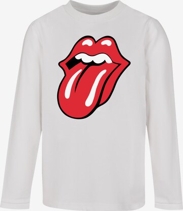 T-Shirt 'The Rolling Stones' F4NT4STIC en blanc : devant