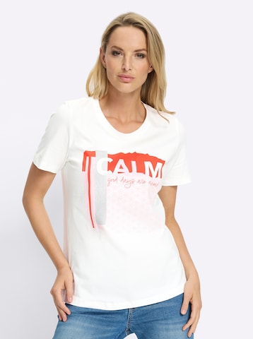 heine T-shirt i beige: framsida