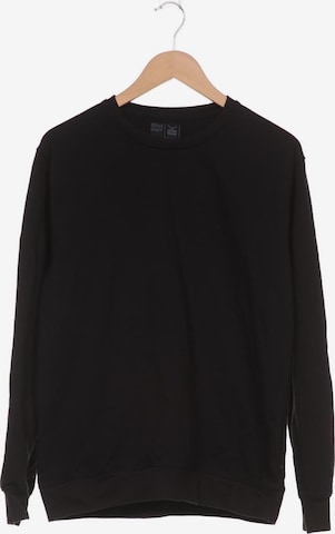 Trigema Sweatshirt & Zip-Up Hoodie in L in Black: front
