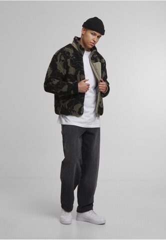 Urban Classics Fleece jas in Gemengde kleuren