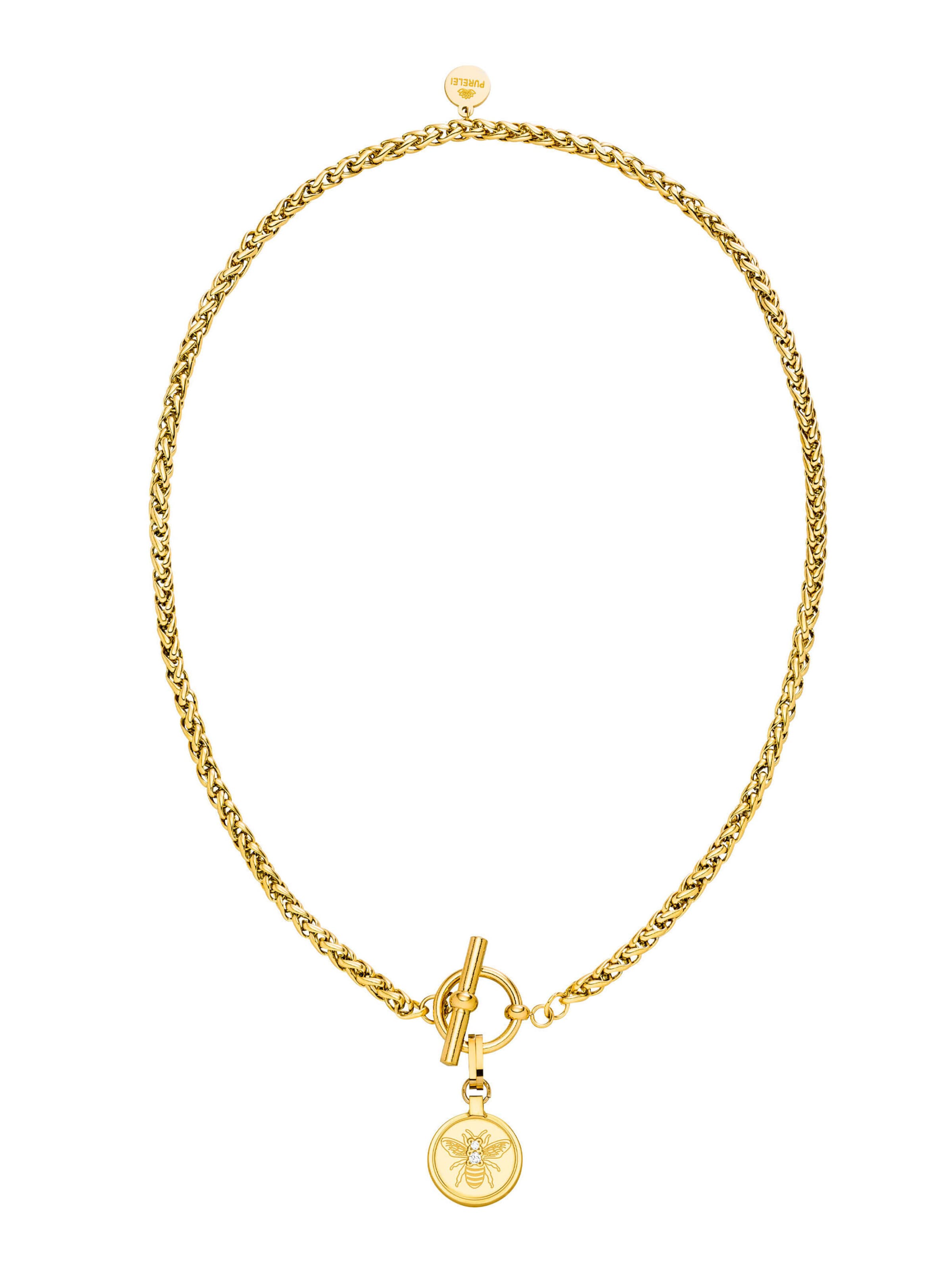 PURELEI Ketting 'Lele' in de kleur Goud, Productweergave