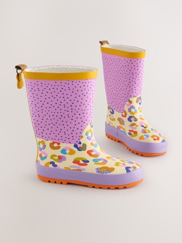 Bottes en caoutchouc Next en violet
