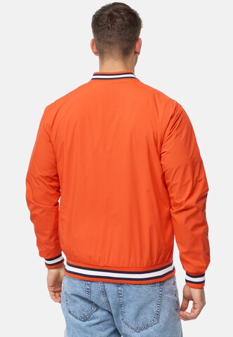 INDICODE JEANS Between-Season Jacket in Orange