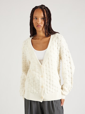 ONLY Knit Cardigan 'MAXINE' in Beige: front