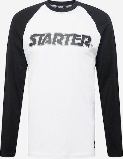 Starter Black Label Camiseta en negro / blanco, Vista del producto