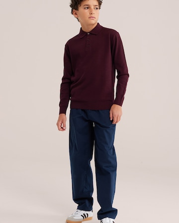 WE Fashion Sweater in Red