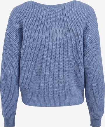 VILA Sweter 'Glacy' w kolorze niebieski