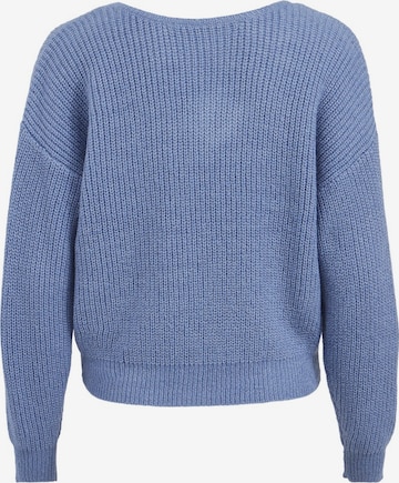 VILA Sweater 'Glacy' in Blue