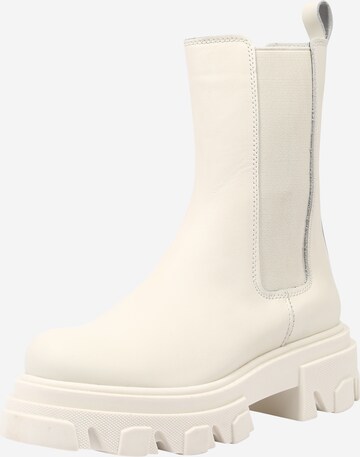 STEVE MADDEN Chelsea boots 'DOLMAN' in Beige: front