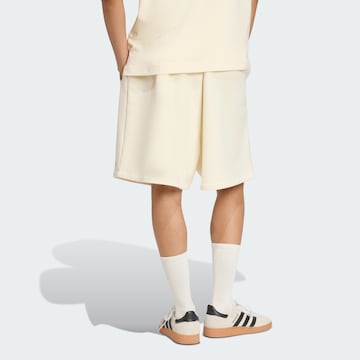 Wide Leg Pantalon 'Essentials' ADIDAS ORIGINALS en blanc