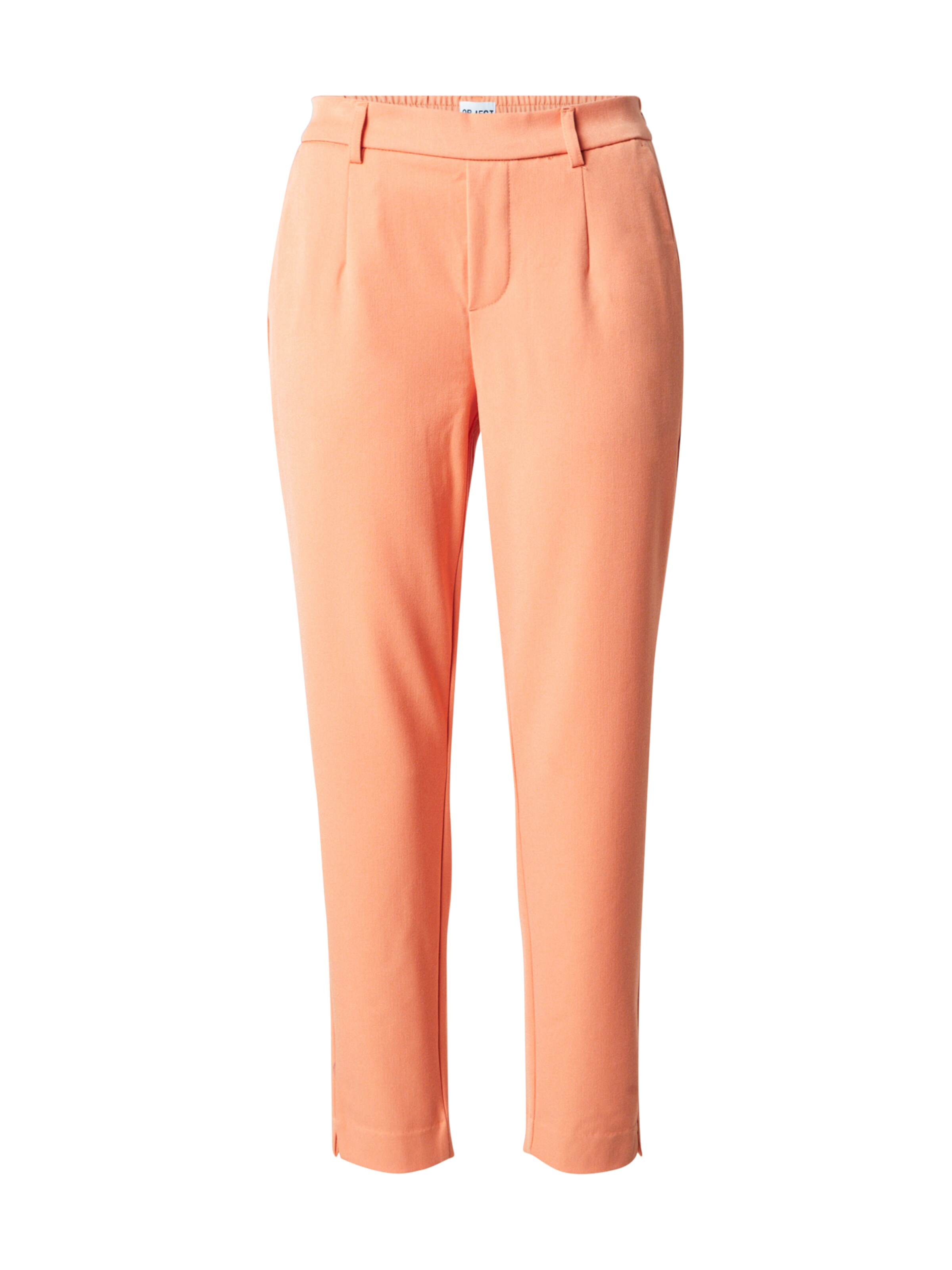 OBJECT Slim fit Pants 'OBJLisa' in Orange: front