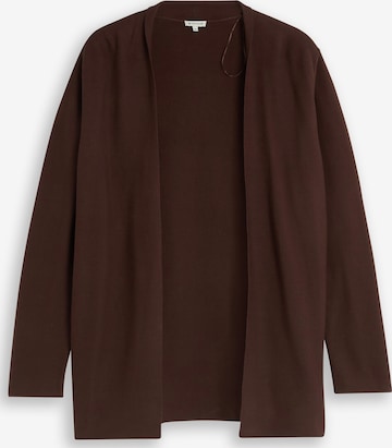 Tom Tailor Women + Neuletakki värissä ruskea: etupuoli