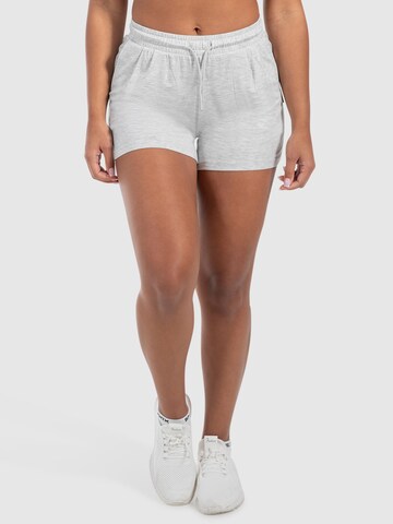 Smilodox Slim fit Sports trousers ' Dalia ' in Grey: front