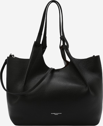 Cabas 'DUA' Gianni Chiarini en noir : devant