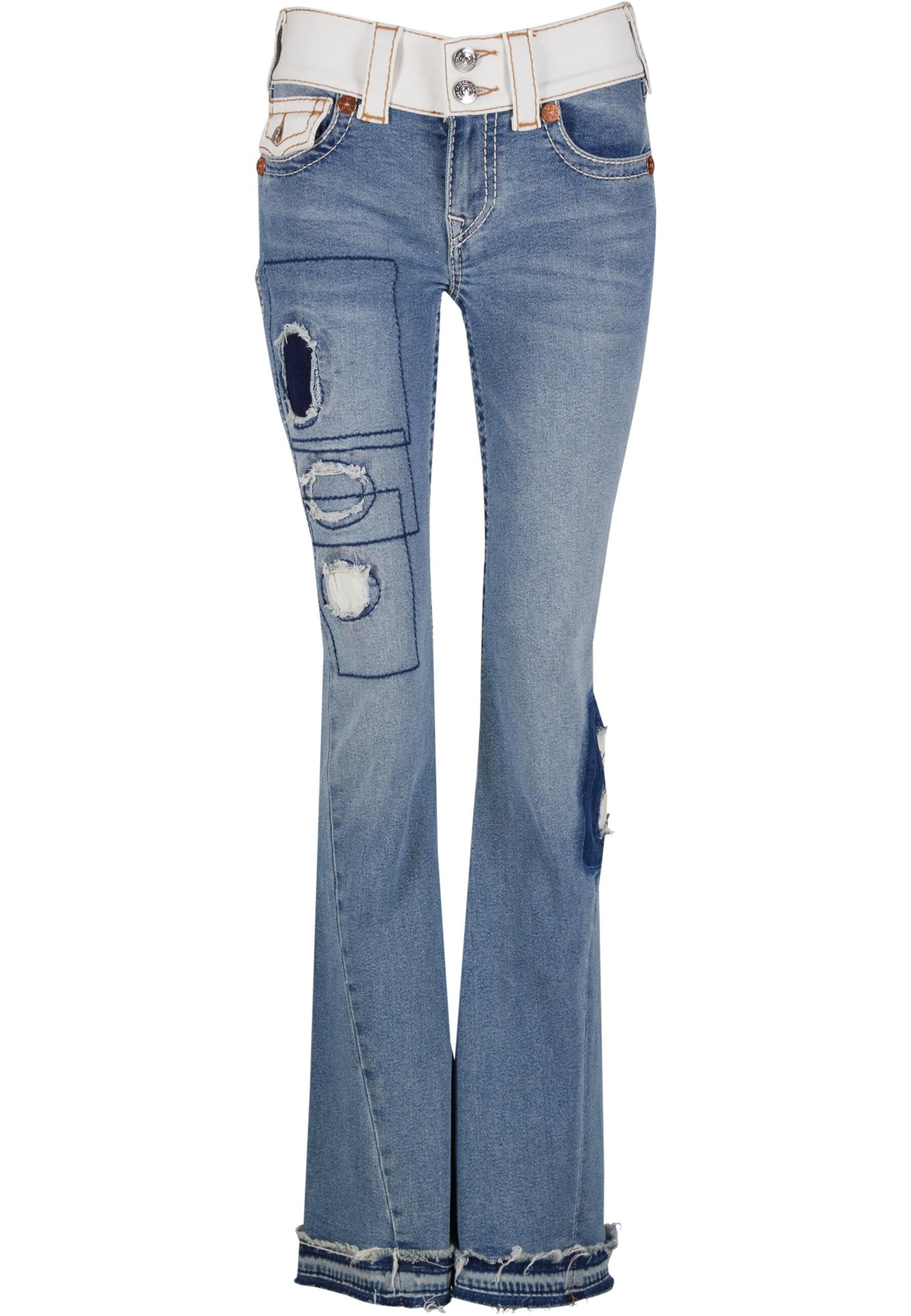 regular Jeans 'Rip Repair Joey Mr Flare' di True Religion in blu: frontale