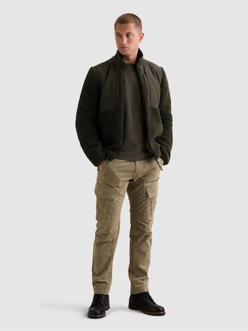 PME Legend - Chaqueta de entretiempo 'Sherpa hybrid jacket with zipper closure' en verde