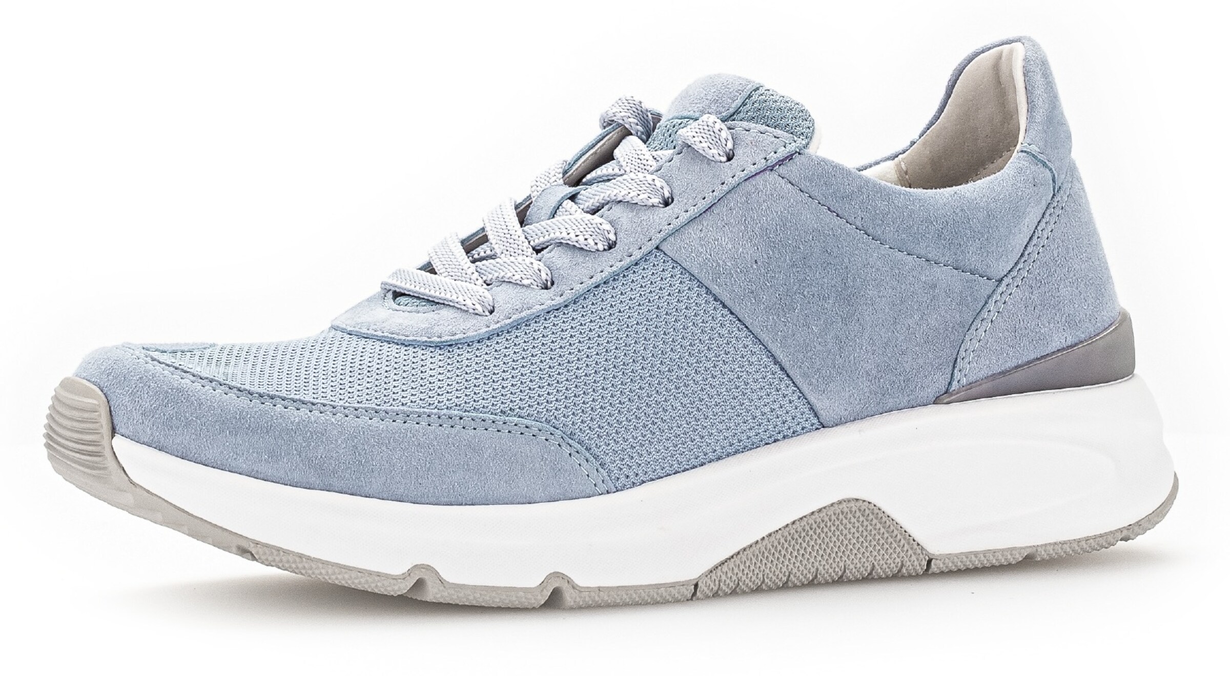 GABOR Platform trainers in Blue: front