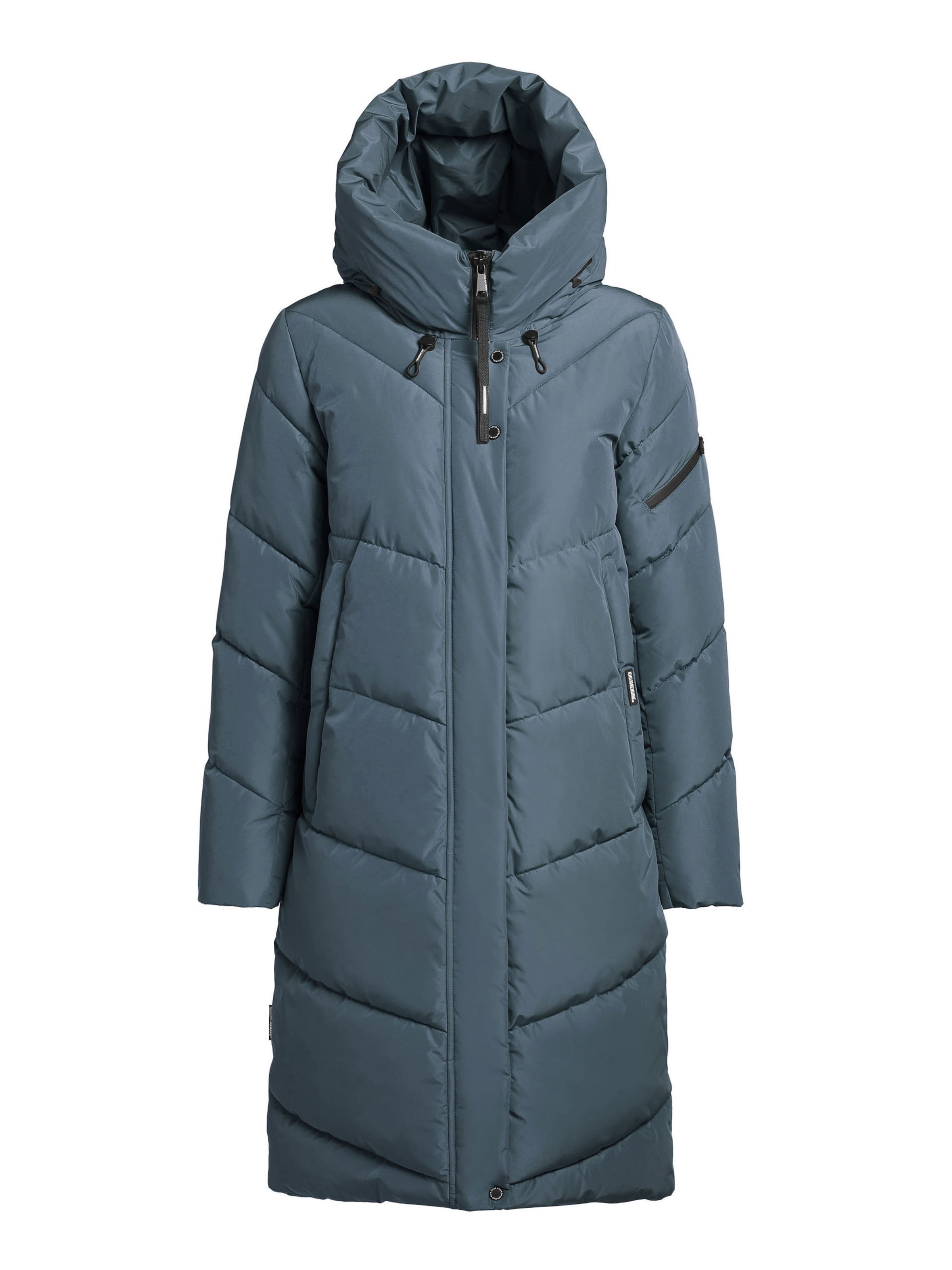 khujo Зимнее пальто 'Jange' в Синий: спереди