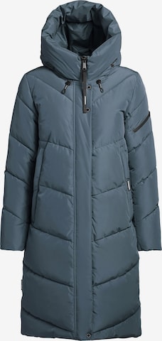 khujo Зимнее пальто 'Jange' в Синий: спереди
