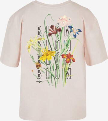 T-shirt 'Blóm Blumenstrauss' F4NT4STIC en rose