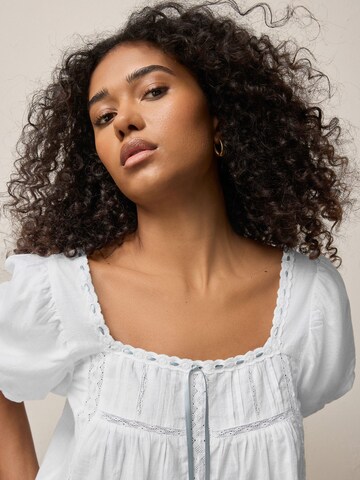 Chemisier Next en blanc