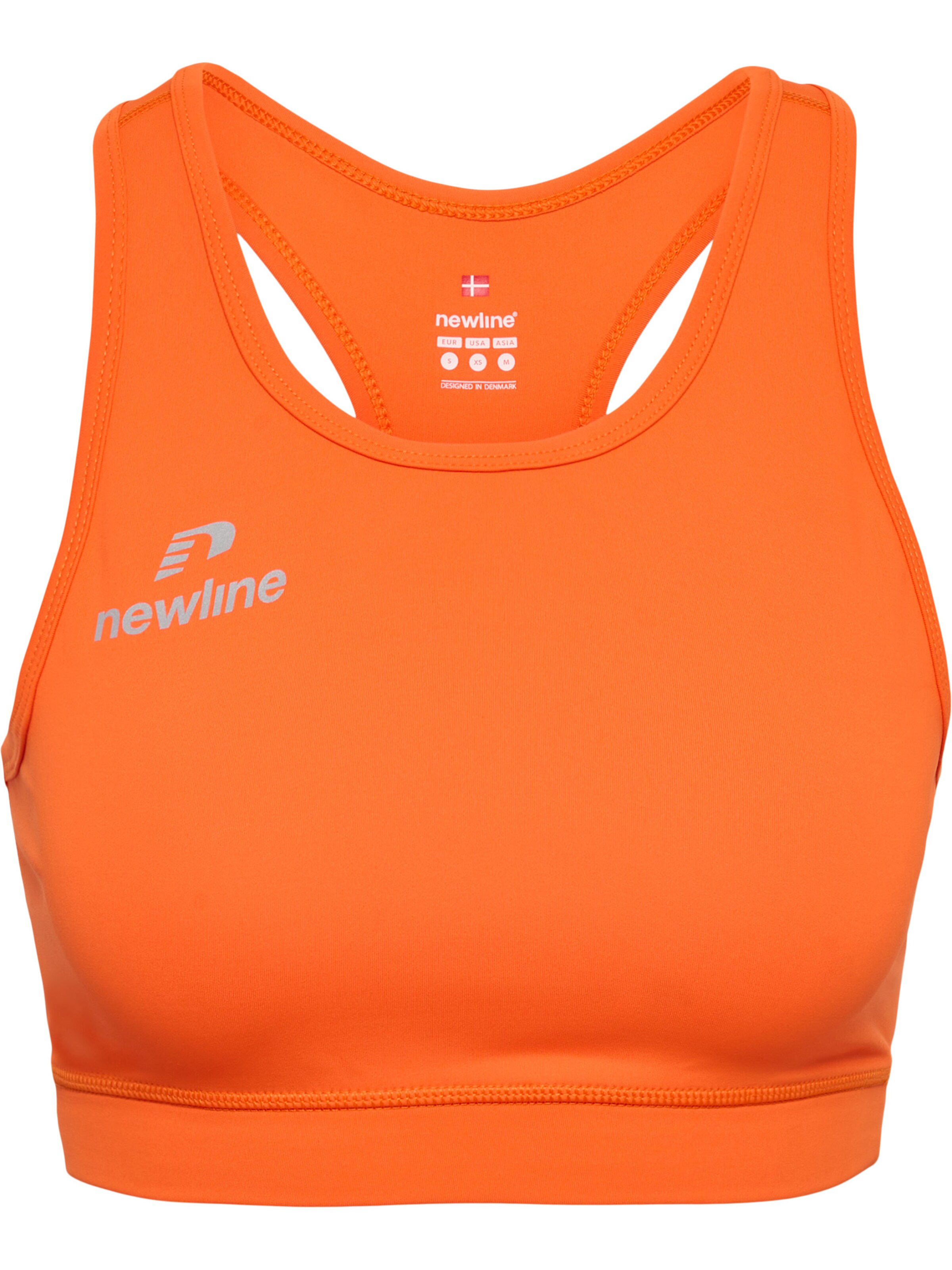 Haut de sport Newline en orange : devant
