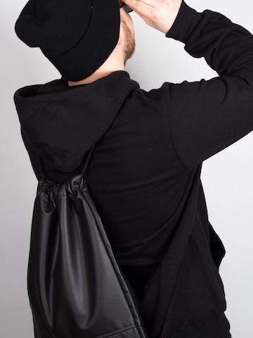 Manufaktur13 Sportturnbeutel 'Black Out' in Schwarz