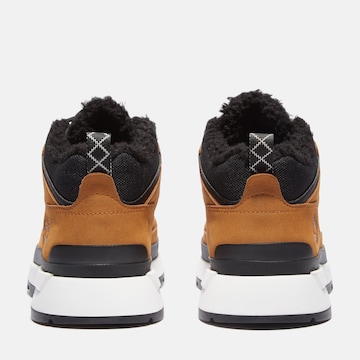 TIMBERLAND - Sapatilhas altas 'Field Trekker' em castanho