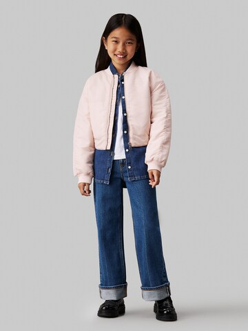 Calvin Klein Jeans Loosefit Jeans in Blauw