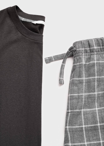 MANGO MAN Pyjama in Grau