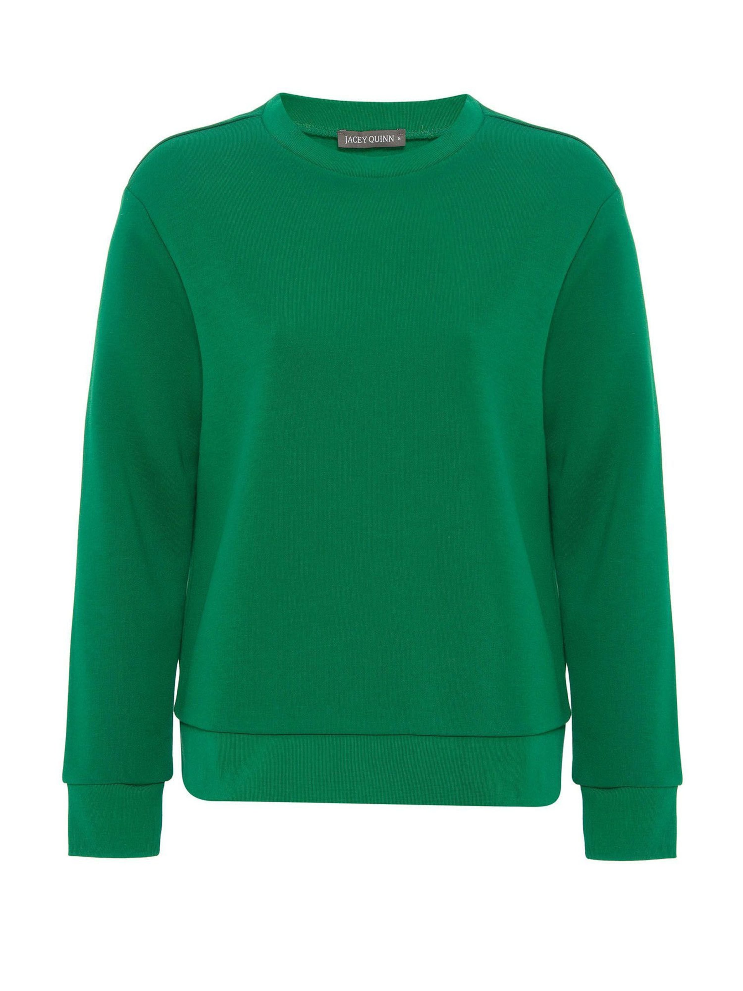 Jacey Quinn Sweatshirt in Green: front
