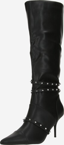 Bottes 'EDGE' NLY by Nelly en noir : devant