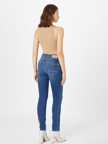 MOS MOSH Slimfit Jeansy w kolorze niebieski