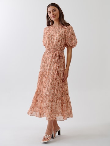 Tussah Dress 'FAWN' in Beige: front